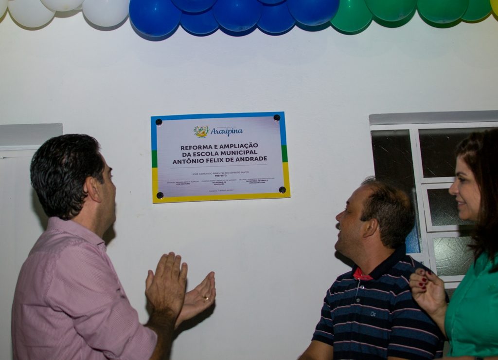 Prefeitura de Araripina inaugura escola climatizada na Serra do Massapê