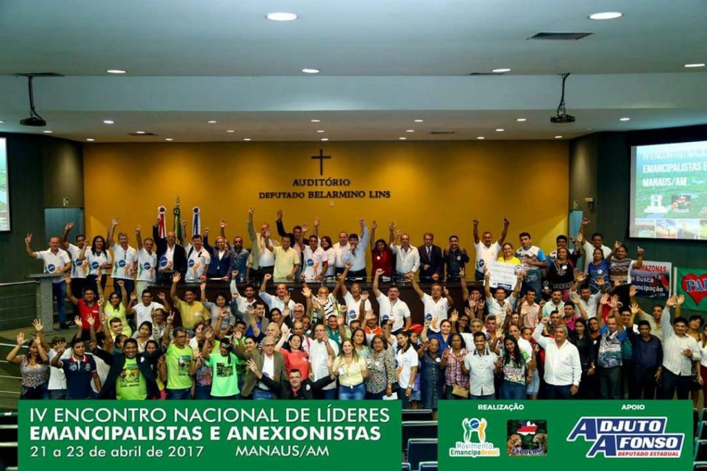 Emancipalistas de Pilar representam a Bahia em Manaus