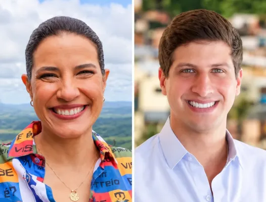 João Campos e Raquel Lyra aparecem empatados com 44% em cenário de segundo turno