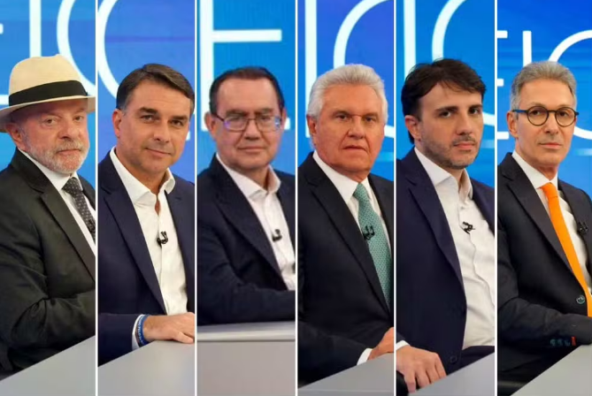 Datafolha, 1º turno: Lula, 39%; Flávio Bolsonaro, 36%; Cury, 6%; Caiado, 4%; Renan, 3%; Zema, 2%