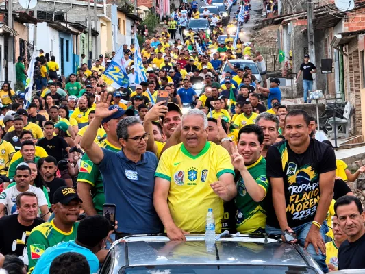 Vice de Flávio Bolsonaro, Alfredo Gaspar volta a Pernambuco para carreata em Palmares nesta terça-feira (29)