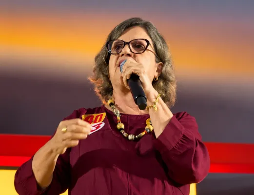 “Corte oportunístico”, diz Teresa Leitão sobre uso de fala de Lula por apoiadores de Raquel