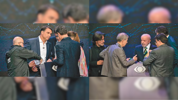 Da irritação de Sidônio com Flávio à camisa “Eu prendi o Lula” de Deltan: os bastidores do debate da Band