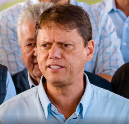 Tarcísio de Freitas sobre Flávio: “o caminho é respeitar o resultado das urnas e seguir em frente”